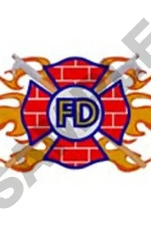Brick FD Symbol Embroidery Design Hassle-Free Returns