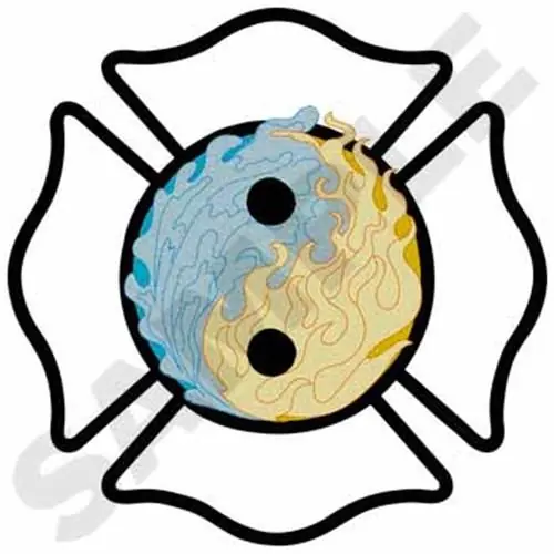 Maltese Yin Yang Embroidery Design Reduced Price