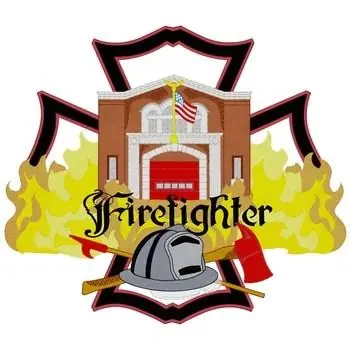 Firehouse Firefighter Embroidery Design Secure Checkout