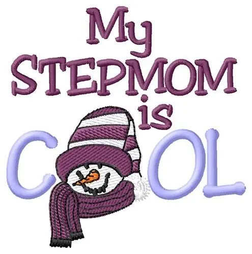 Step Mom Embroidery Design Next Day Delivery
