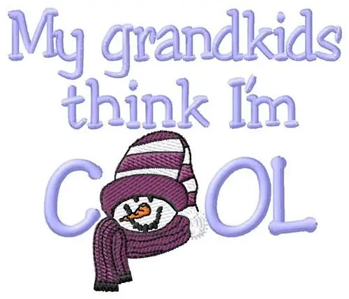 Authentic Grandkids Embroidery Design