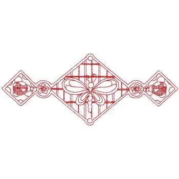 Bargain Bug Border Embroidery Design