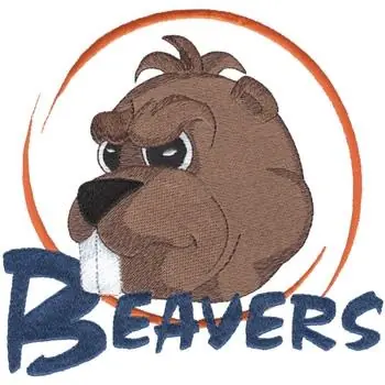 Beavers Embroidery Design Exclusive