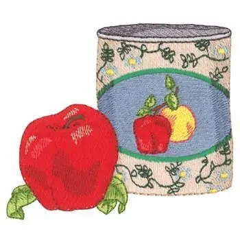Apples Embroidery Design Warranty Included