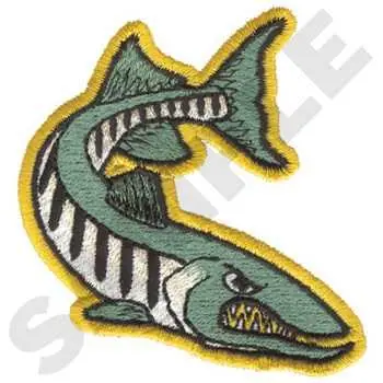 Barracudas Embroidery Design Place Order