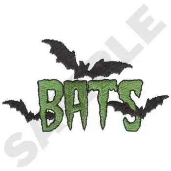 Bats Embroidery Design Exclusive