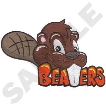 Beavers Embroidery Design Editor’s Pick