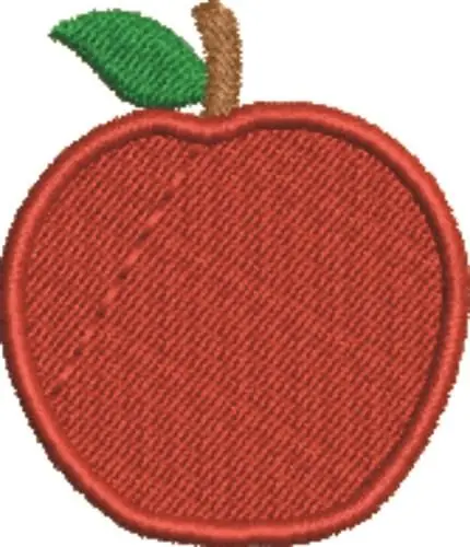 Apple Embroidery Design Price Drop