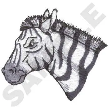 Zebra Embroidery Design Direct From Manufacturer