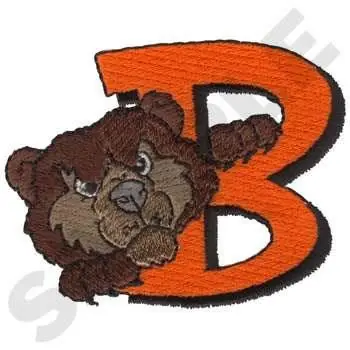 B Is For Bears Embroidery Design Order Now