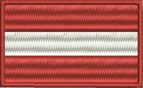 Austrian Flag Embroidery Design Mega Sale