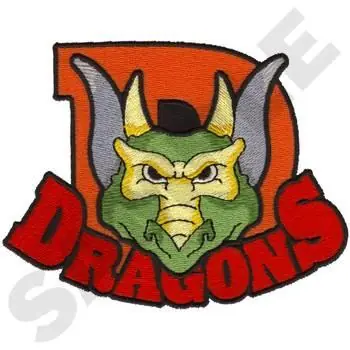Budget Dragons Embroidery Design