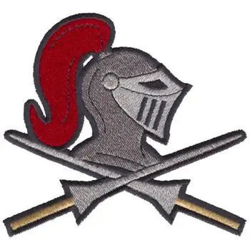 Brand New Lancer Mascot Embroidery Design