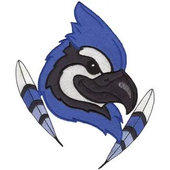 Blue Jays Mascot Embroidery Design Best Choice