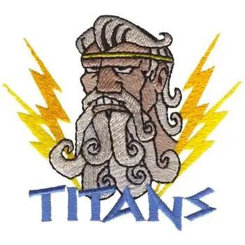 Titans Mascot Embroidery Design Deal