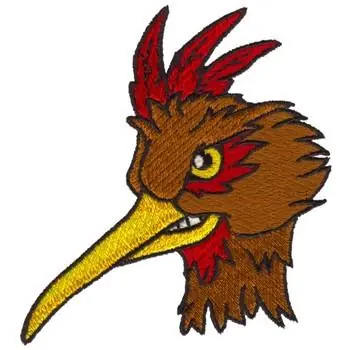 Bulk Order Roadrunner Emblem Embroidery Design