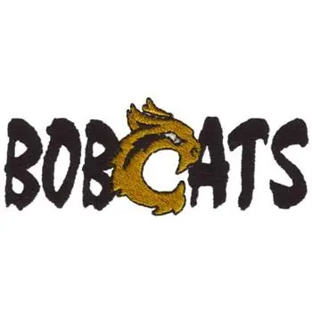 Bobcats Logo Embroidery Design Shop Now