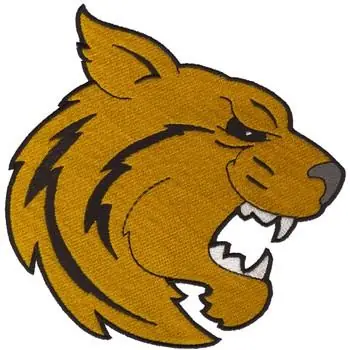 Seasonal Sale Bobcats Emblem Embroidery Design