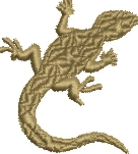 Flash Sale Lizard Embroidery Design