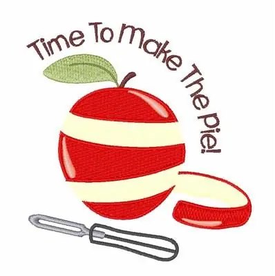 Make Pie Embroidery Design New Arrival