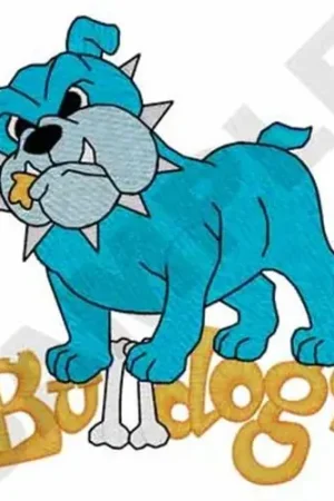 Bulldogs Embroidery Design Exclusive Offer