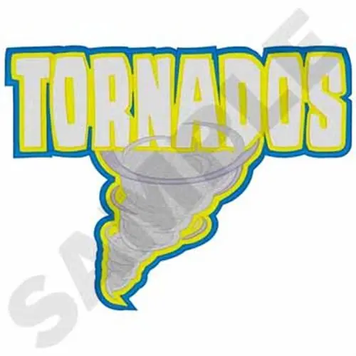 Same Day Shipping Tornados Embroidery Design
