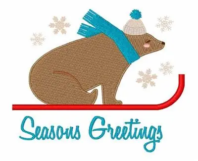 Seasons Greetings Embroidery Design Must Have