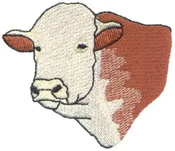 Bull Head Embroidery Design In Demand