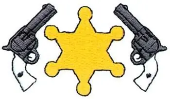 One Day Deal Badge Embroidery Design