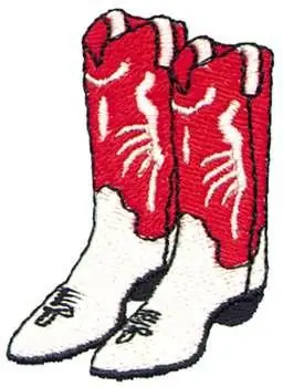 Cowboy Boots Embroidery Design Free Delivery