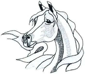 Big Sale Arabian 1 Embroidery Design