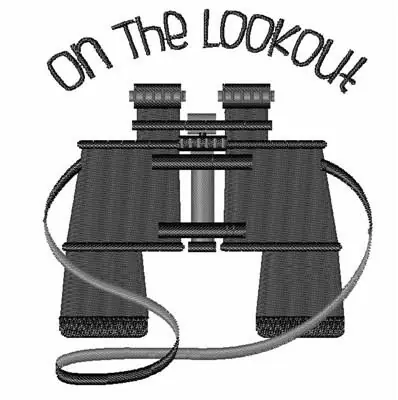 Buy Direct On The Lookout Embroidery Design