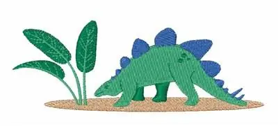 Super Sale Stegosaurus Dinosaur Embroidery Design