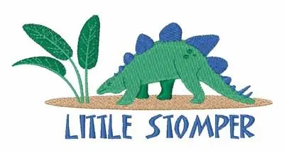 Little Stomper Embroidery Design Grab Now