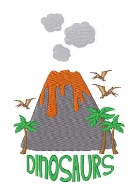 Dinosaurs Embroidery Design Cheap