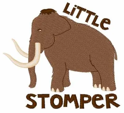 Next Day Delivery Little Stomper Embroidery Design