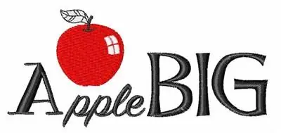 Clearance Apple Fruit Embroidery Design