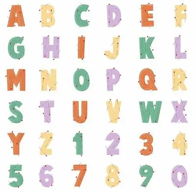 Worldwide Shipping Pinned Font by Hopscotch on EmbroideryDesigns.com