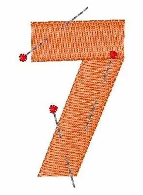 Pinned 7 Embroidery Design New Release