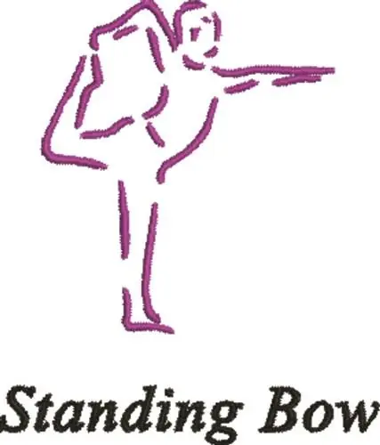 Seasonal Sale Standing Bow Embroidery Design