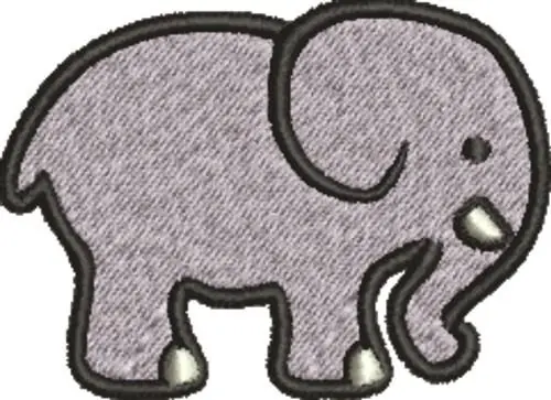 Hot Picks Elephant Embroidery Design