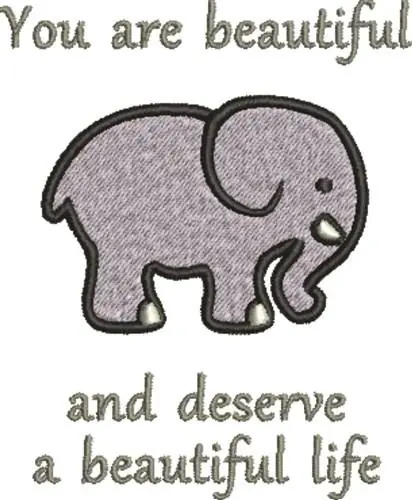 Elephant Lover Embroidery Design Viral