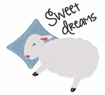 Sweet Dreams Embroidery Design New Release