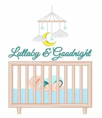Best Price Lullaby Goodnight Embroidery Design