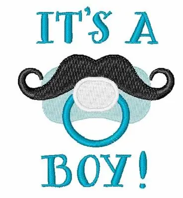 Its A Boy Embroidery Design Latest