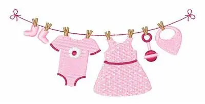 Baby Girl Laundry Embroidery Design Don’t Miss Out