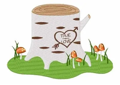 Trending True Love Embroidery Design