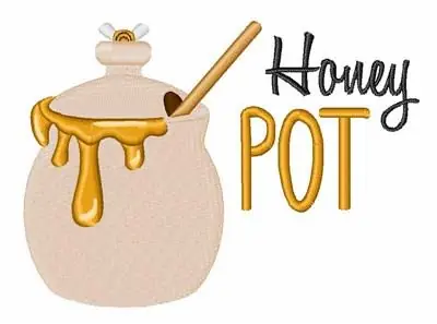 Sale Honey Pot Embroidery Design