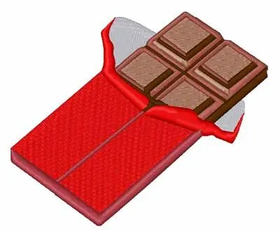 Chocolate Candy Embroidery Design High Quality