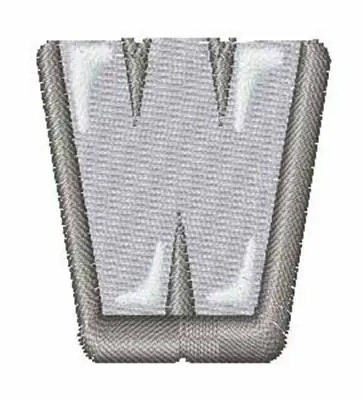 Raised Metal w Embroidery Design Latest